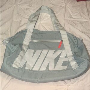 Nike Light Blue and White Women's Bag